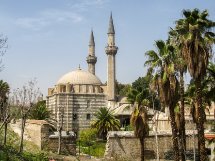 Mosque in the outskirts of Damascus