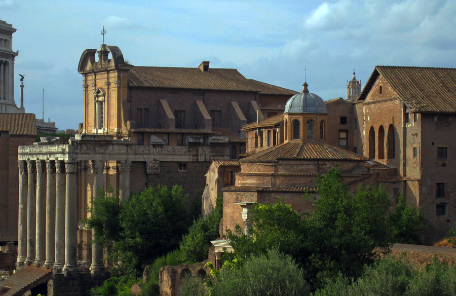 Foro Romano at Sunset