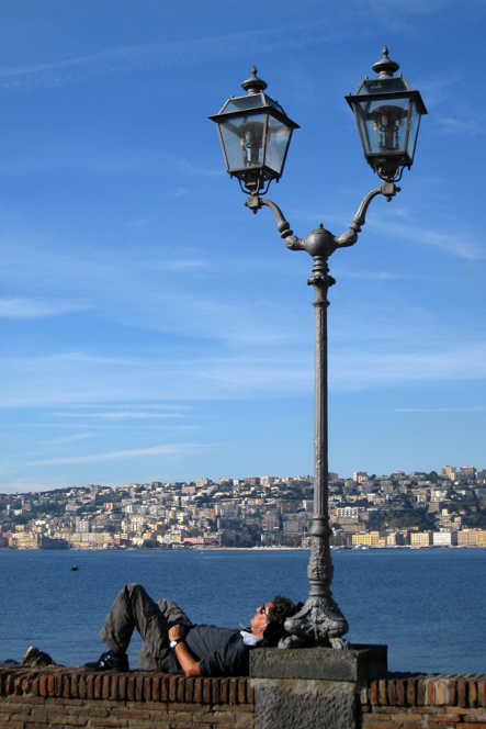 Walkway to Castel dell'Ovo