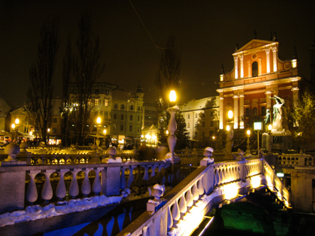 Three Bridges, Ljubljana, Slovenia