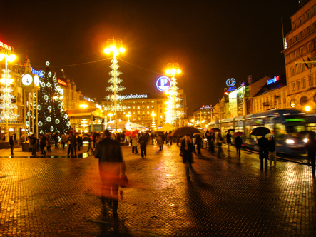 Wet Zagreb, Croatia