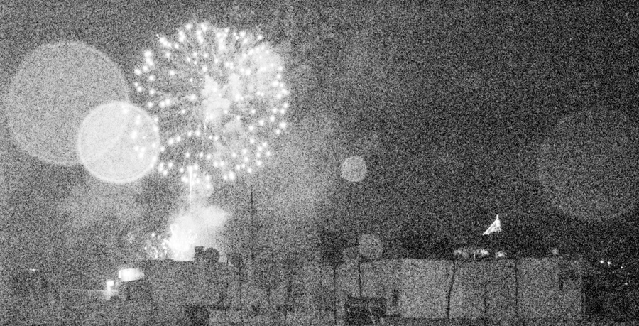 Rooftop New Years in Athens, Greece