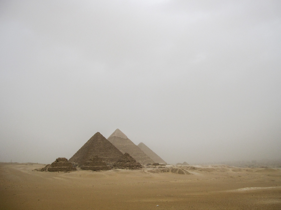 Pyramids at Giza, Egypt