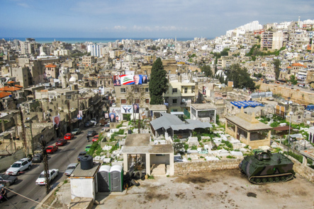 Watching over Beirut, Lebanon