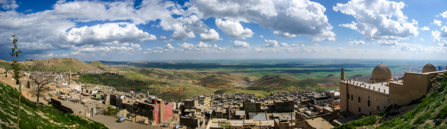 The Plains of Mesopotamia from Mardin, Turkey