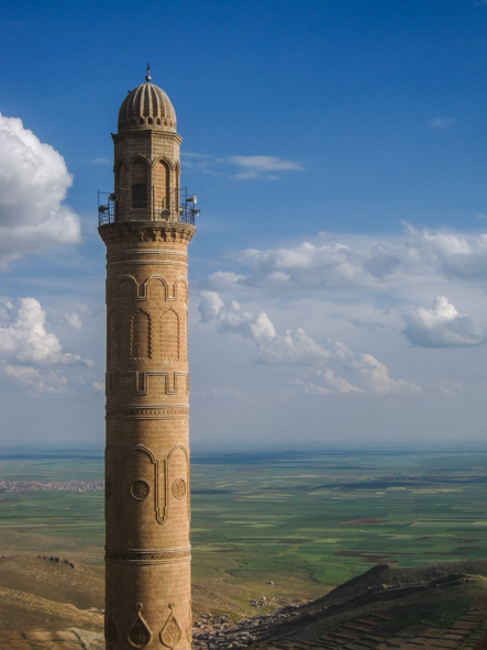 Minaret in Mardin, Turkey