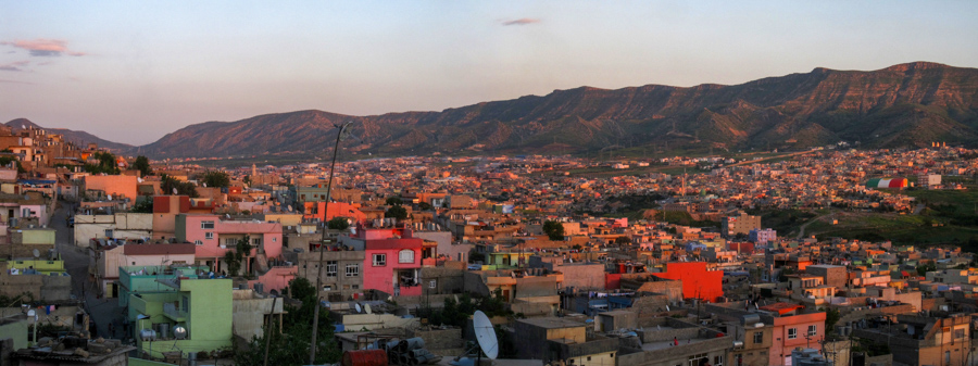 Dohuk at Sunset