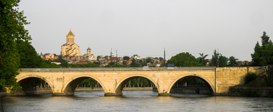 Bridge in Tbilisi, Georgia