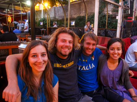 Friends and Backgammon, Istanbul