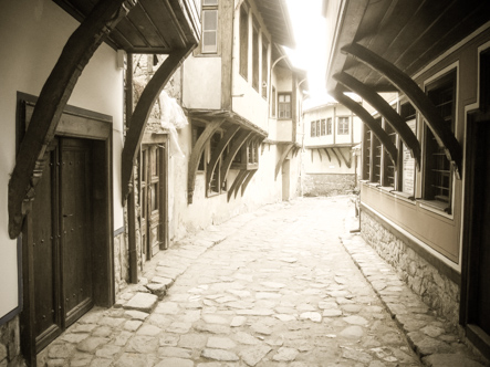 Ottoman Houses in Plovdiv, Bulgaria