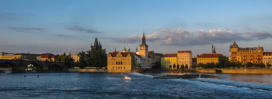 Vltava River in Prague