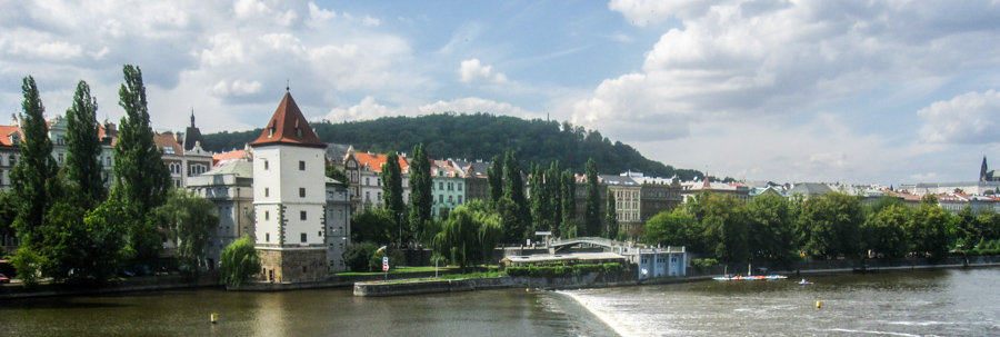 Vltava River in Prague